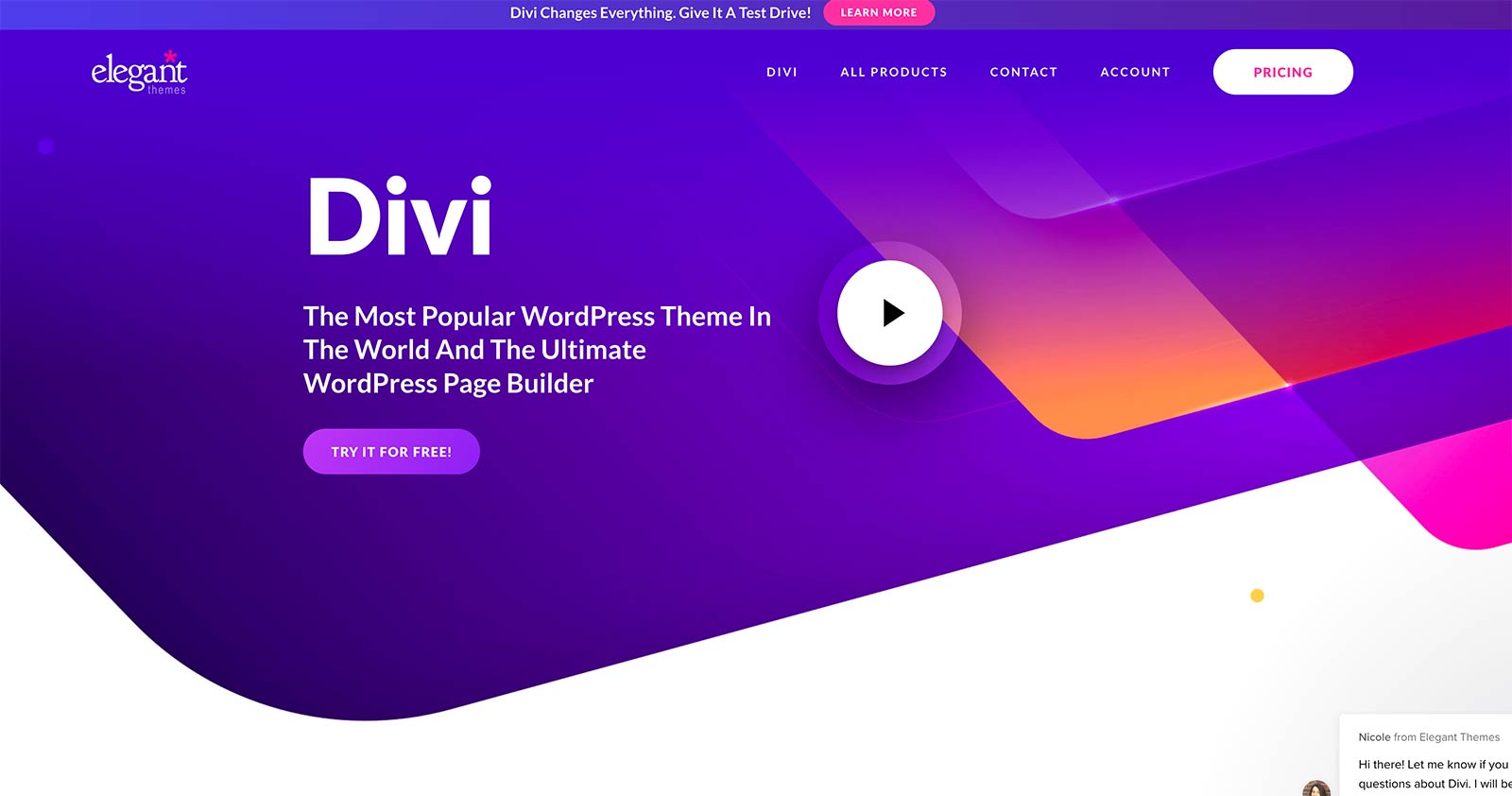 Divi builder as elementor competitor